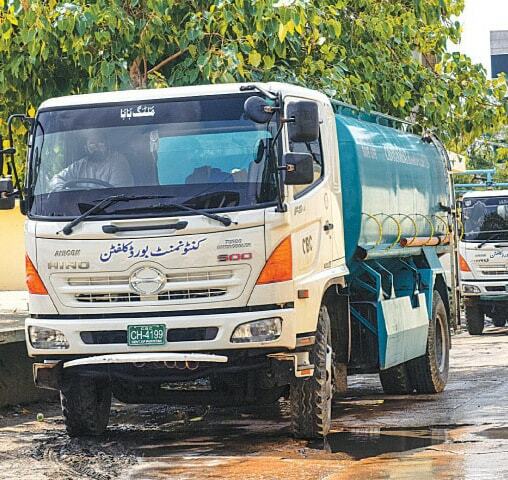 DHA water shortage