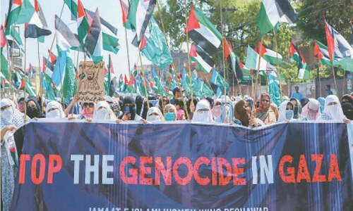 Jamaat, JUI-F stage rallies against Israeli onslaught in Gaza