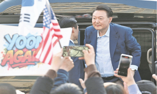 Ousted South Korean president leaves official residence