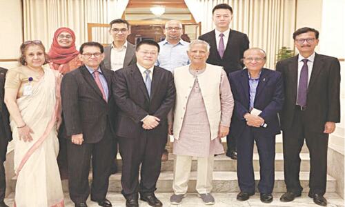 Yunus meets Chinese ambassador to outline next steps