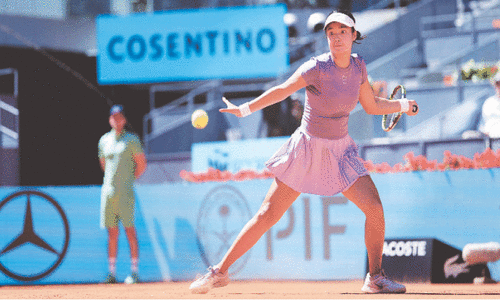 Swiatek survives Eala scare to start Madrid Open defence Swiatek survives Eala scare to start Madrid Open defence