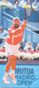 Djokovic crashes to nervous Arnaldi in Madrid opener Djokovic crashes to nervous Arnaldi in Madrid opener