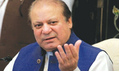 Nawaz praises all parties for speaking with one voice Nawaz praises all parties for speaking with one voice