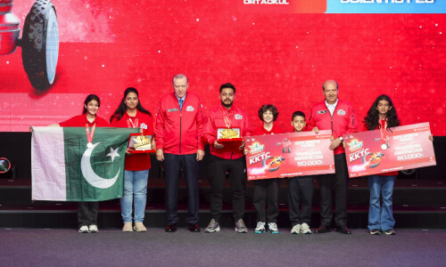 Pakistani students win competition at Turkish aerospace and tech festival Pakistani students win competition at Turkish aerospace and tech festival