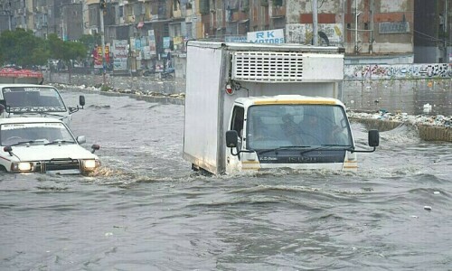 Building density, street networks affect intensity of Karachi flooding