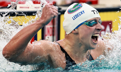 Ledecky, Walsh break own world records Ledecky, Walsh break own world records