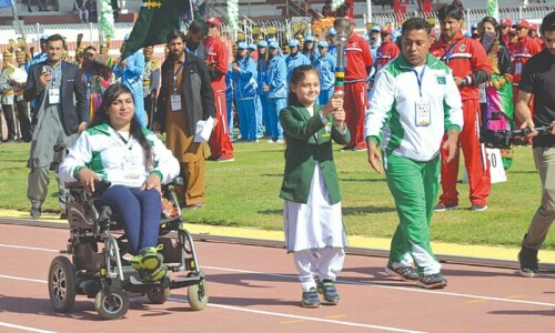 Karachi to host 35th National Games in December: Murad Shah Karachi to host 35th National Games in December: Murad Shah