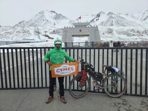 Polish cyclist aiming to be 1st to reach K2 base camp starts final leg of journey