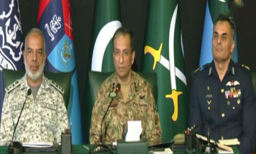 Deterrence re-established, say armed forces