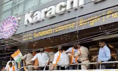 BJP workers vandalise Karachi Bakery in India&rsquo;s Hyderabad