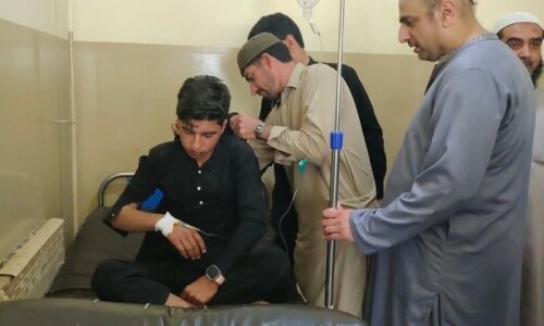 Five students among 6 injured in Battagram school van firing Five students among 6 injured in Battagram school van firing