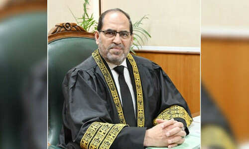 Justice Naeem Afghan asks why PM being blamed after judges’ letter against agencies Justice Naeem Afghan asks why PM being blamed after judges’ letter against agencies