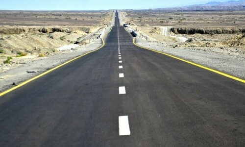 Aurangzeb vows completion of  M6 motorway  &lsquo;at all costs&rsquo;