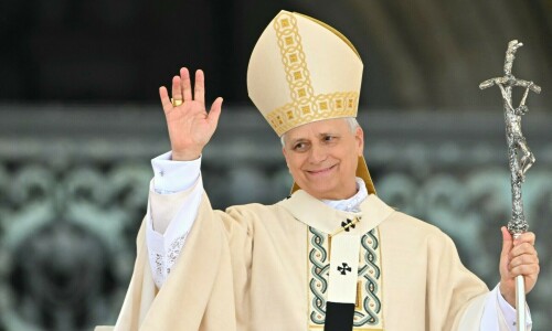 In pictures: First US Pope Leo XIV marks the beginning of papacy at inaugural mass