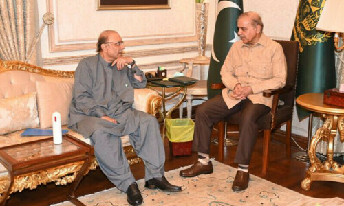 President Zardari, PM Shehbaz on same page over COAS promotion President Zardari, PM Shehbaz on same page over COAS promotion