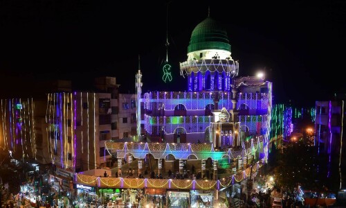Rs340m Eid-i-Milad illuminations raise ‘transparency’ concerns Rs340m Eid-i-Milad illuminations raise ‘transparency’ concerns