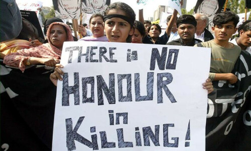 Woman, 3-year-old daughter killed over ‘honour’ in KP’s Mansehra Woman, 3-year-old daughter killed over ‘honour’ in KP’s Mansehra