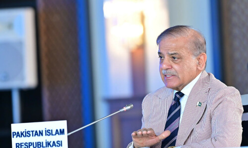 PM Shehbaz reiterates willingness to talk on Kashmir, terrorism if India &lsquo;wants in all sincerity&rsquo;