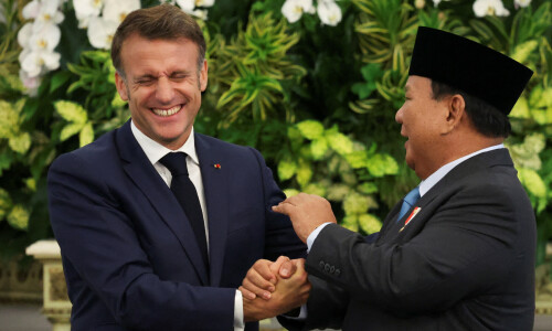 Macron hints at Rafale orders under France-Indonesia pact
