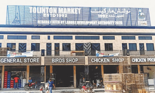 Tollinton Market upgraded to modern facility by Lahore Development Authority