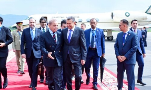 PM Shehbaz touches down in Tajikistan to cap off four-nation tour PM Shehbaz touches down in Tajikistan to cap off four-nation tour