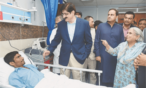 Sindh CM Murad inaugurates free cardiac hospital in Baldia Town Sindh CM Murad inaugurates free cardiac hospital in Baldia Town