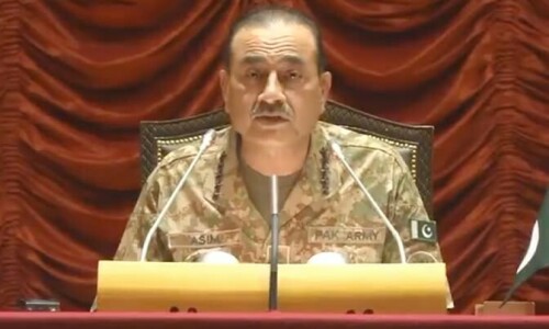 Field Marshal Asim Munir assails India’s ‘hydro-terrorism’ during address to Quetta college Field Marshal Asim Munir assails India’s ‘hydro-terrorism’ during address to Quetta college
