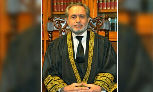 Nowhere in world, courts martial try terrorism cases: Justice Mandokhail Nowhere in world, courts martial try terrorism cases: Justice Mandokhail