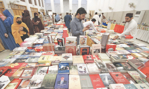Over 50,000 titles displayed at  annual book fair