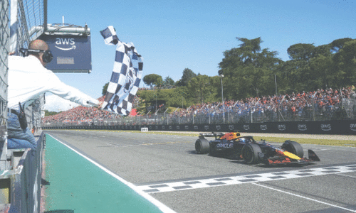 Verstappen wins at Imola as Red Bull celebrate 400 races