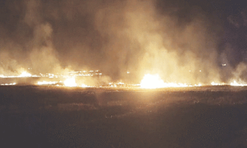 Stubble burning goes unchecked in Narowal