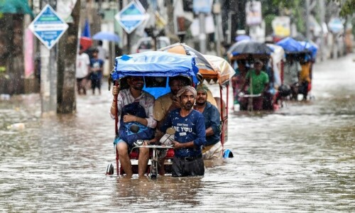 Monsoon floods kill five in India&rsquo;s northeast