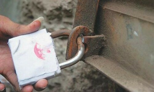 Gujranwala press club sealed over election row Gujranwala press club sealed over election row
