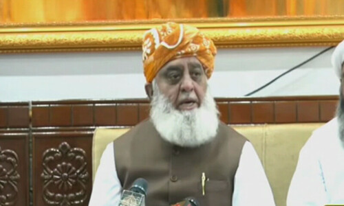 JUI-F&rsquo;s Fazl assails child marriage law, announces protest rallies across country