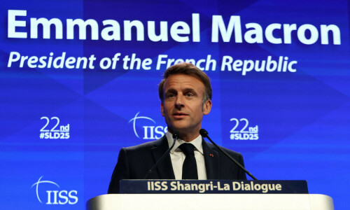 Macron urges Asia, Europe to resist &lsquo;spheres of coercion&rsquo;