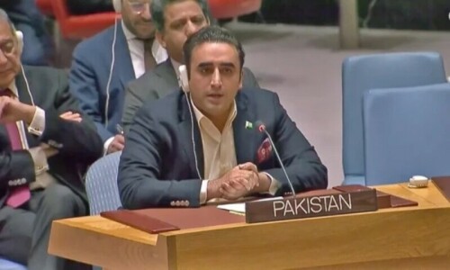 Delegation presenting Pakistan’s stance on escalation with India to land in New York tomorrow Delegation presenting Pakistan’s stance on escalation with India to land in New York tomorrow