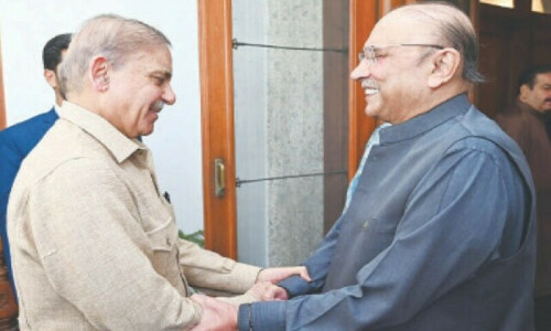 President Zardari, PM Shehbaz for bolstering coalition bonds President Zardari, PM Shehbaz for bolstering coalition bonds
