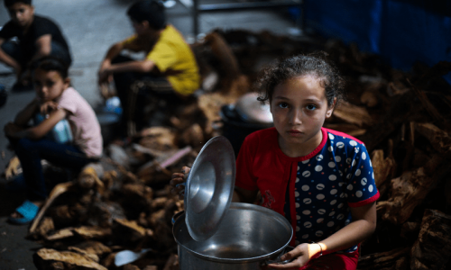 Israel continues to target starving Palestinians