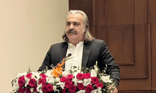 Education budget to go up by 13pc, says Gandapur