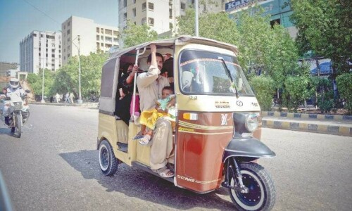 Sindh bans four-seater rickshaws, outsources fitness checks in traffic law overhaul Sindh bans four-seater rickshaws, outsources fitness checks in traffic law overhaul