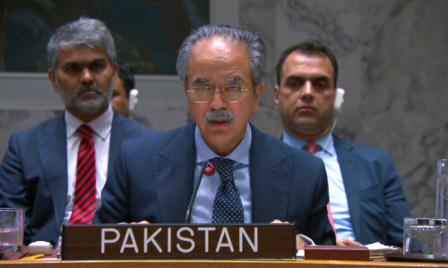 Pakistan warns UNSC of ‘grave threat to world peace’ posed by Israeli strikes on Iran Pakistan warns UNSC of ‘grave threat to world peace’ posed by Israeli strikes on Iran