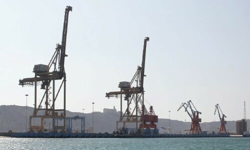 Second Afghan transit vessel arrives at Gwadar Port