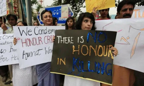 Faisalabad couple killed for ‘honour’ in Mardan Faisalabad couple killed for ‘honour’ in Mardan