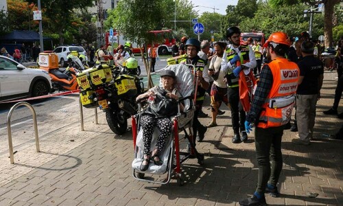 16 hurt, building hit in Israel after Iran missiles: rescue services, TV