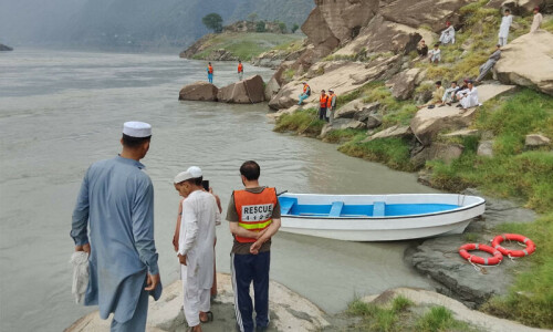 4 drown, 1 missing as boat capsizes in Swat 4 drown, 1 missing as boat capsizes in Swat