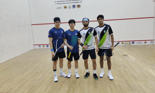 Pakistan pair reaches Asian Doubles squash semis