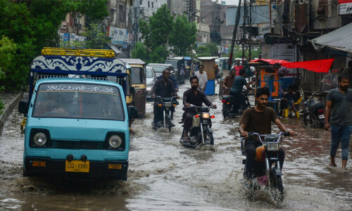 Heavy downpour, urban flooding forecast in Sindh until Sunday: Met Office Heavy downpour, urban flooding forecast in Sindh until Sunday: Met Office