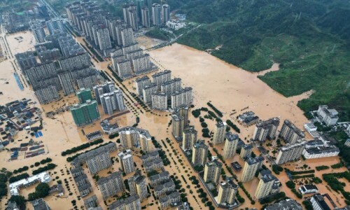 Heavy rain hits China’s flood-stricken region for second time Heavy rain hits China’s flood-stricken region for second time