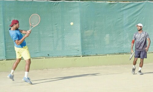 Karachi to host three national tennis events Karachi to host three national tennis events