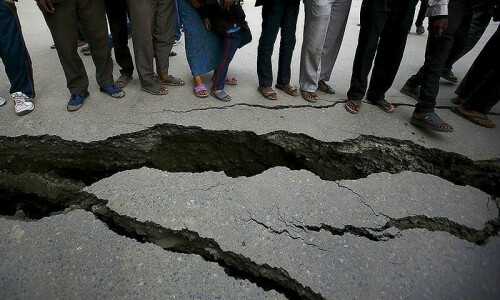 Five injured as quake hits Musakhail in Balochistan